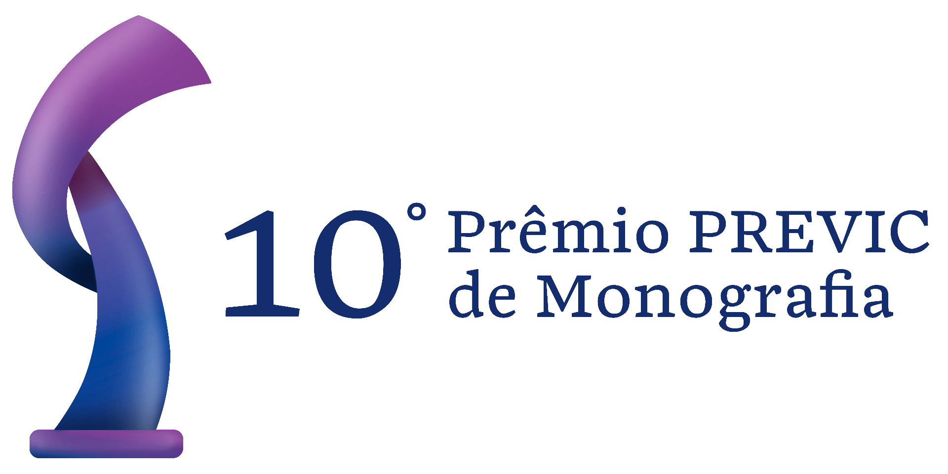 Logotipo oficial do 10º Prêmio PREVIC de Monografia